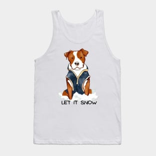 LET IT SNOW - Boxer Tank Top